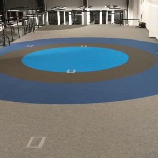 Madrid & Madrid Lines  - Karo Halı (Hollanda Stok)  $i